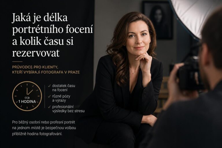 Délka a časová rezervace portrétního focení
