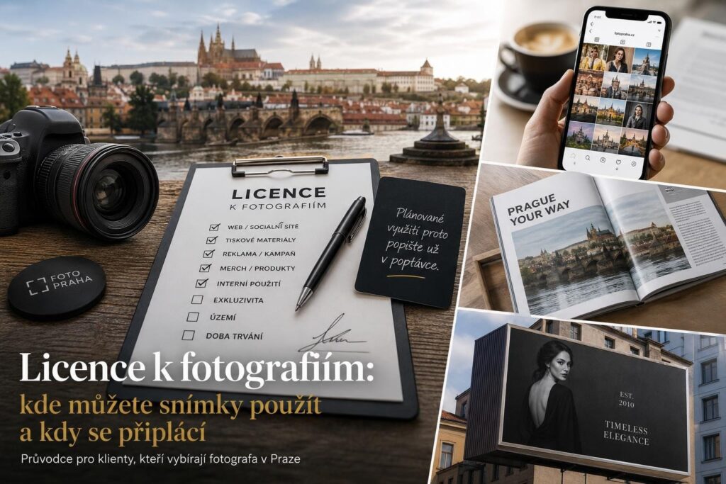 Licence k fotografiím a pravidla jejich použití