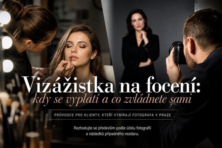 Kdy je vhodné využít služeb vizážistky na focení a co zvládnete sami